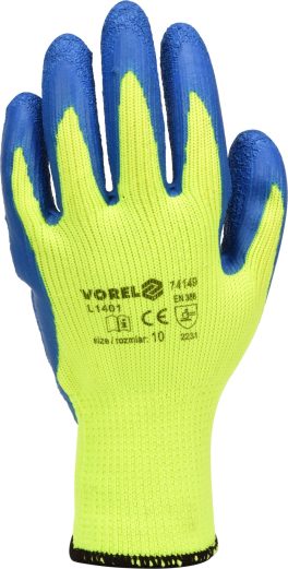 Mănuși de protecție GCLA0510 culoare galbenă (cod: 74149) - imagine 2