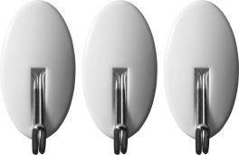 Cuier autoadeziv, 0.8 KG, 3 buc (cod: 74751)