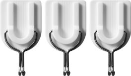 Set cârlige autoadezive de perete 3 buc (cod: 74752)