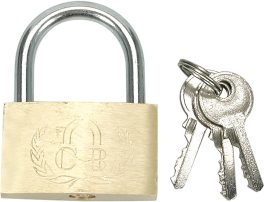 Lacăt alamă 60 mm (cod: 77600)