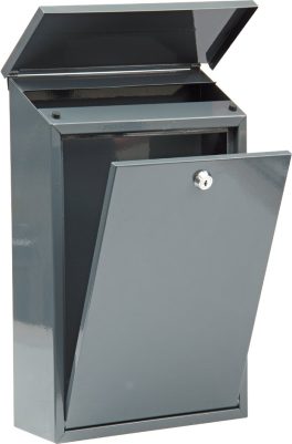Cutie poștală 400 x 250 x 100 mm gri (cod: 78571) - imagine 2