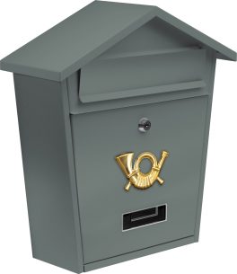 Cutie poștală 380 x 320 x 105 mm gri (cod: 78581)