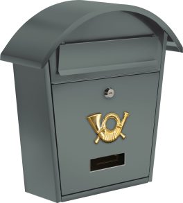 Cutie poștală 380 x 320 x 105 mm gri (cod: 78586)