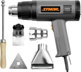 Pistol aer cald 1500 W + 4 accesorii  (cod: 79328)