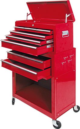 Dulap de scule 2 in 1 cu 6 sertare (cod: 81830)