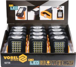 LAMPA PORTABILA CU MAGNET, 20 + 3 LEDURI (cod: 82730) - imagine 7