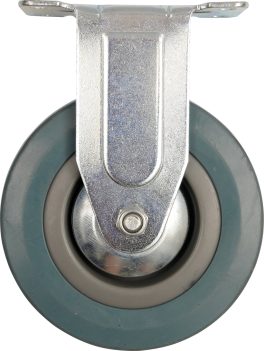 Roată fixă din cauciuc gri 50 x 16 x 72 mm 20 kg (cod: 87351)