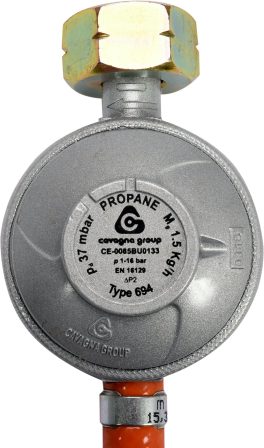 Regulator de gaz cu furtun de 1,5 m (cod: 99671) - imagine 2