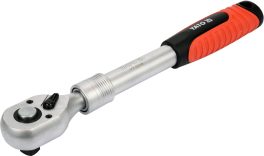 Antrenor cu clichet mâner telescopic 1/2" (cod: YT-0299) - imagine 3