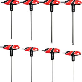 Set Imbus cu Maner Tip "T", 8 piese (cod: YT-05597)