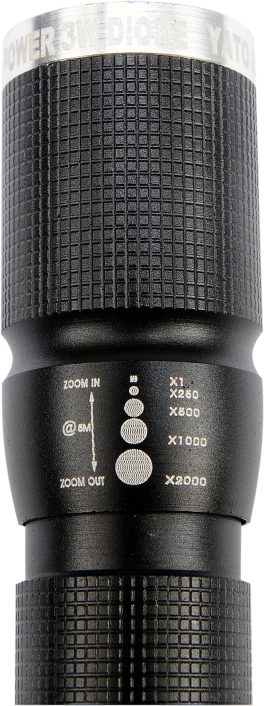 Lanternă LED 3 W cu funcție zoom(cod: YT-08571) (cod: YT-08571) - imagine 3