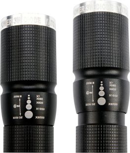 Lanternă LED 3 W cu funcție zoom(cod: YT-08571) (cod: YT-08571) - imagine 4