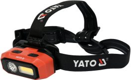 Lanterna LED pentru cap YATO, cu acumulator Li-Ion 3.7 V, 800 Lm (cod: YT-08594) (cod: YT-08594)