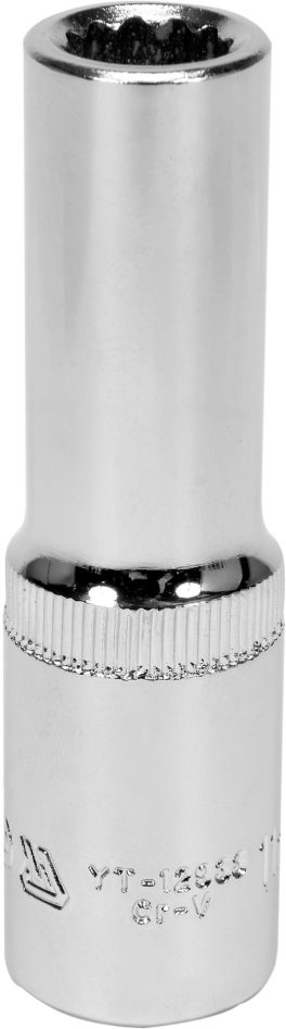 Cheie tubulară bihexagonală 1/2" 11 mm adâncă (cod: YT-12933) (cod: YT-12933)