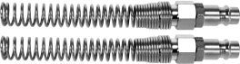 Cuplaj Pentru Furtun 6x10 mm 2 buc tata (cod: YT-24103) (cod: YT-24103)