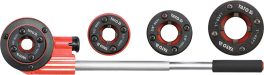 SET FILIERE CU CLICHET 4 BUC 3/8 ", 1/2", 3/4 ", 1" (cod: YT-29001) (cod: YT-29001)