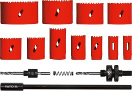 SET UNIVERSAL CAROTE 15 BUCATI, 19-76MM (cod: YT-3381) (cod: YT-3381) - imagine 3