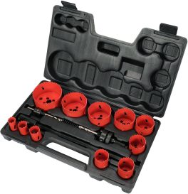 SET UNIVERSAL CAROTE 15 BUCATI, 19-76MM (cod: YT-3381) (cod: YT-3381) - imagine 2