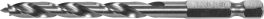 Burghiu pentru lemn cu prindere hex 6mm (cod: YT-33863)
