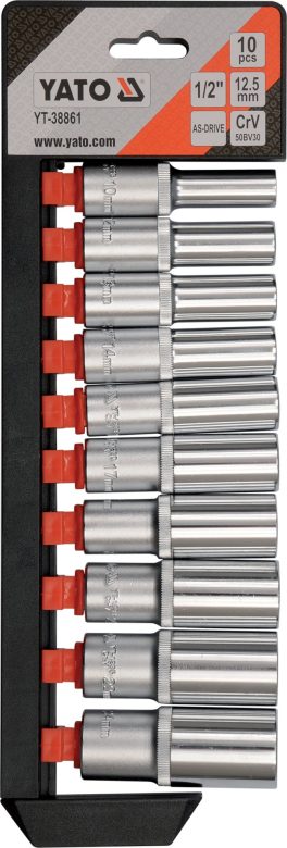 SET TUBULARE 10BUC 1/2 "CR-V (cod: YT-38861) (cod: YT-38861)