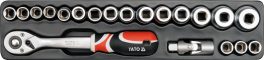 CUTIE METALICA CU SCULE 63 PIESE (cod: YT-3895) (cod: YT-3895) - imagine 2