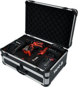 Set autofiletanta 18V, 126 pcs, 2 acumulatori(cod: YT-44250) - imagine 5