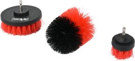 Set 3 Perii Curățare, Prindere hexagonală YT-47553 (cod: YT-47553)
