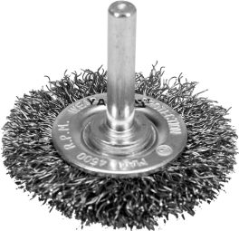 Perie circulară sârmă 50mm inox (cod: YT-47565)