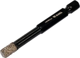 Burghiu diamantat pentru ceramică cu prindere hexagonală 6 mm(cod: YT-60401) (cod: YT-60401) - imagine 2