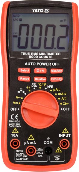 MULTIMER DIGITAL CU TRUE RMS (cod: YT-73085)