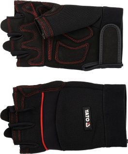 MANUSI FARA DEGETE MARIMEA 10, NEGRU (cod: YT-74660) - imagine 2
