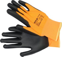 Mănuși de protectie din nylon cu nitril  Mărimea 9 (cod: YT-74752) (cod: YT-74752)