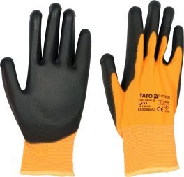 Mănuși de protectie din nylon cu nitril  Mărimea 9 (cod: YT-74752) (cod: YT-74752) - imagine 2