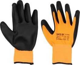 Mănuși de protectie din nylon cu nitril  Mărimea 10 (cod: YT-74756) (cod: YT-74756) - imagine 2