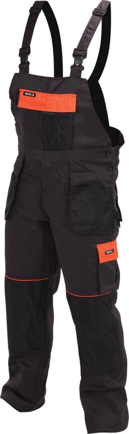Pantaloni de lucru cu pieptar, L(cod: YT-80914)
