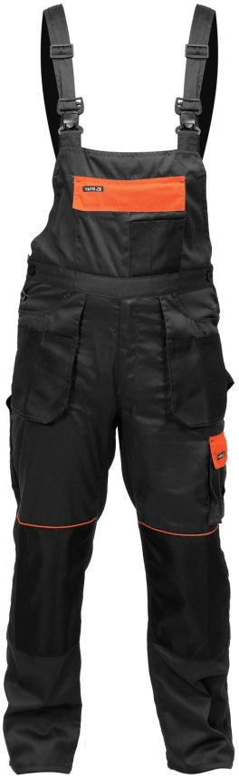 Pantaloni de lucru cu pieptar, L(cod: YT-80914) - imagine 3