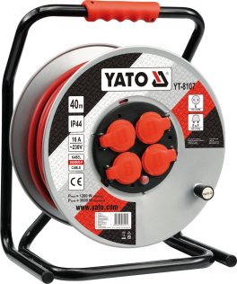 Prelungitor pe tambur 40 m, 16A (cod: YT-8107)