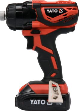PISTOL IMPACT PRIND HEX. 1/4 "160Nm, 18V (cod: YT-82800) - imagine 2