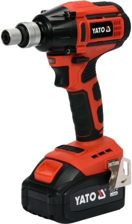 Pistol Impact 1/2", 250 Nm, Li-Ion, 18v (cod: YT-82802) - imagine 3