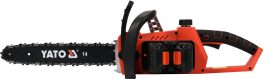 Fierastrau electric (drujba) cu acumulator YATO 2X18V 2X2Ah Li-Ion lama 35cm (cod: YT-82812) - imagine 2