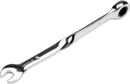 Cheie combinată răsucită cu clichet 8 mm (cod: YT-01870)