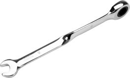 Cheie combinată răsucită cu clichet 9 mm (cod: YT-01871) - imagine 2