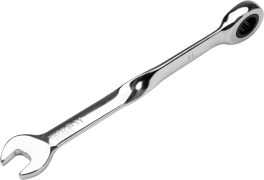 Cheie combinată răsucită cu clichet 11 mm (cod: YT-01873) - imagine 2