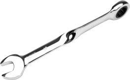 Cheie combinată răsucită cu clichet 17 mm (cod: YT-01879) - imagine 2