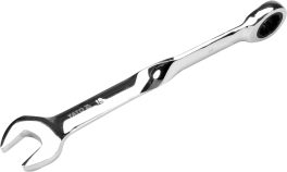 Cheie combinată răsucită cu clichet 18 mm (cod: YT-01880) - imagine 2