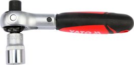 Antrenor rabatabil cu clichet pentru biți și chei tubulare de 1/4" (cod: YT-03311) - imagine 6
