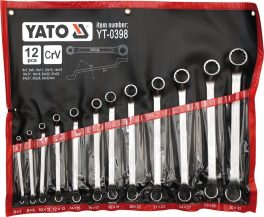 Set 12 chei inelare cu cot 6 - 32 mm (cod: YT-0398)