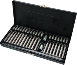 Trusa biți torx, hex și spline 40 piese (cod: YT-0400) - imagine 2
