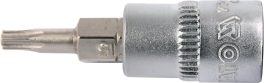 BIT TORX T15, CU ADAPTATOR 1/4", 37MM (cod: YT-04303) - imagine 2