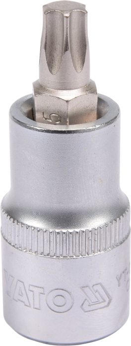 Bit torx T45 cu adaptor 1/2" 55 mm (cod: YT-04315)